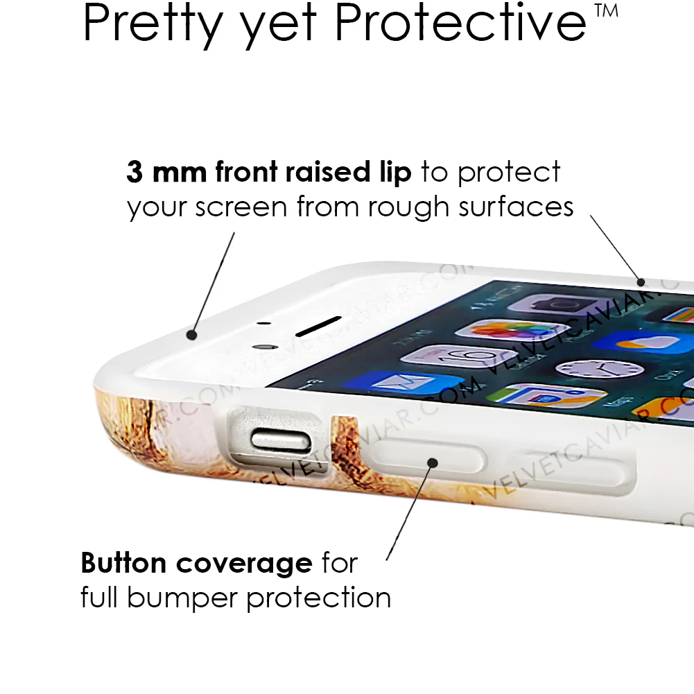 Amber Gold Marble iPhone Case - Image 14