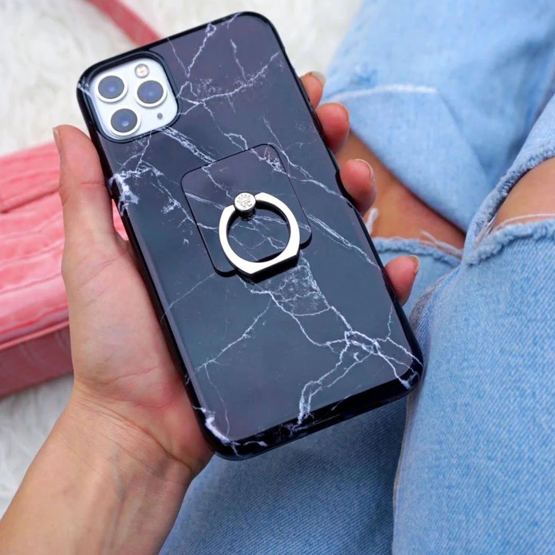 Black Marble iPhone Case - Image 85