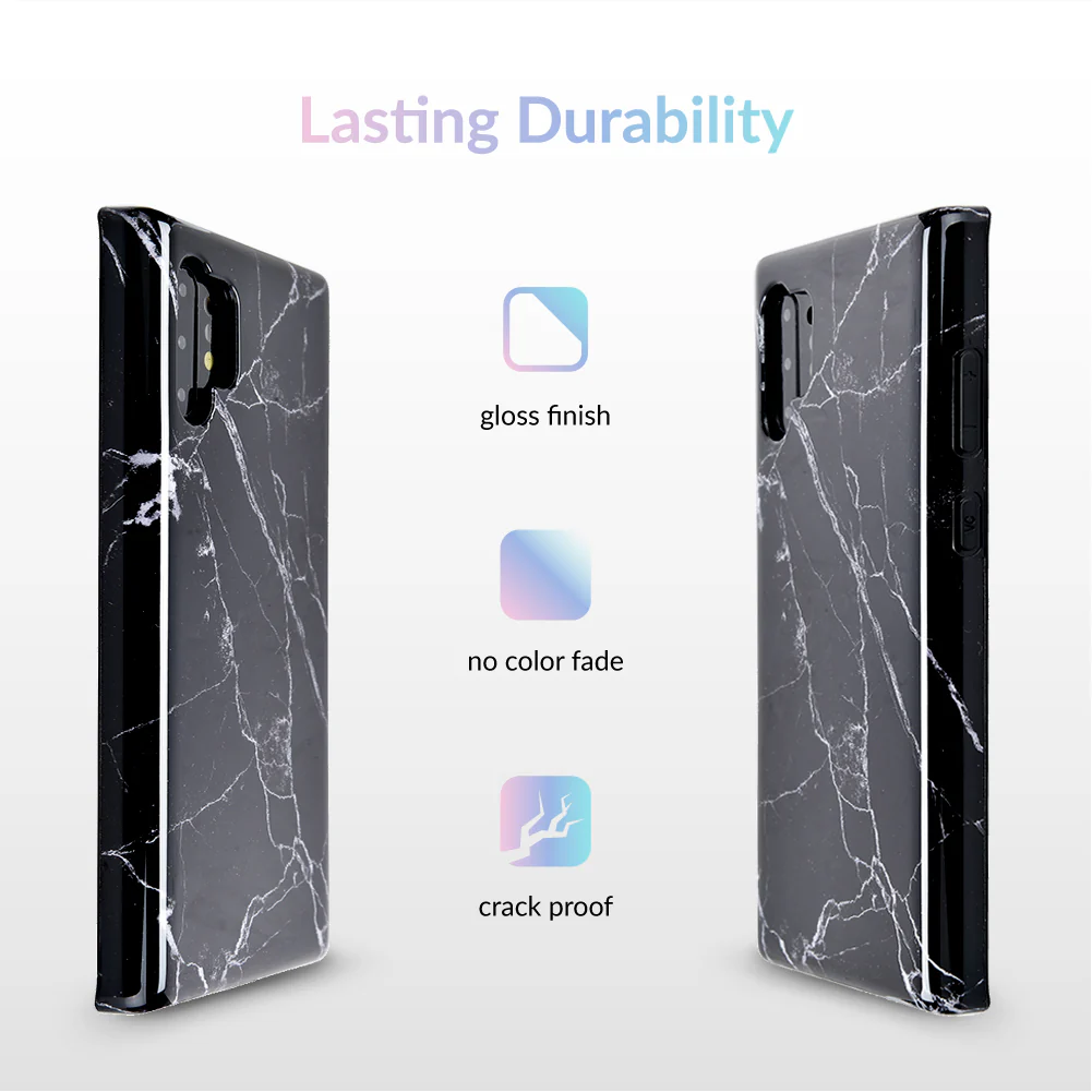 Black Marble Samsung Case - Image 51