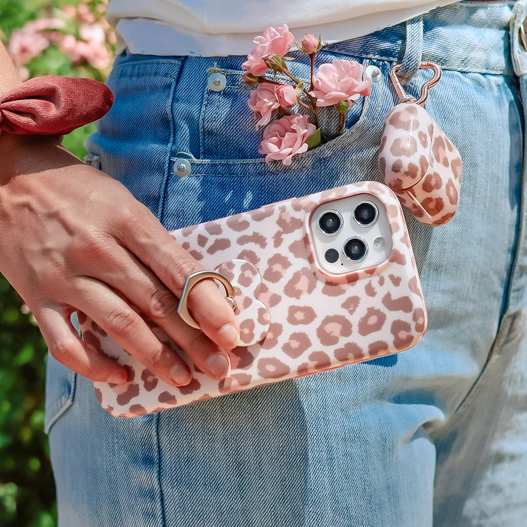 Blush Leopard iPhone Case - Image 67