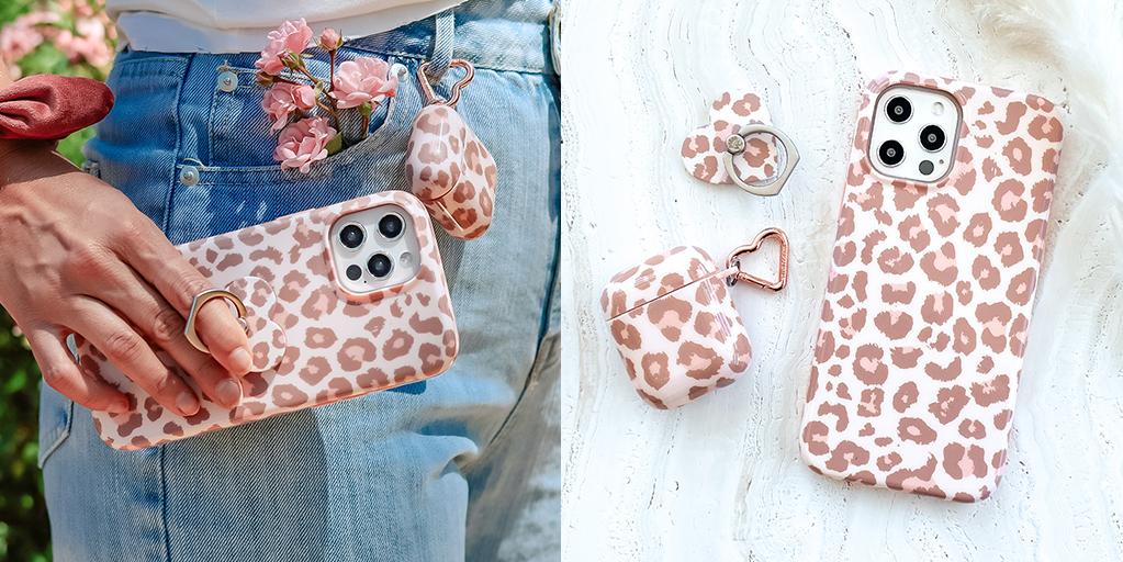 Blush Leopard iPhone Case - Image 96