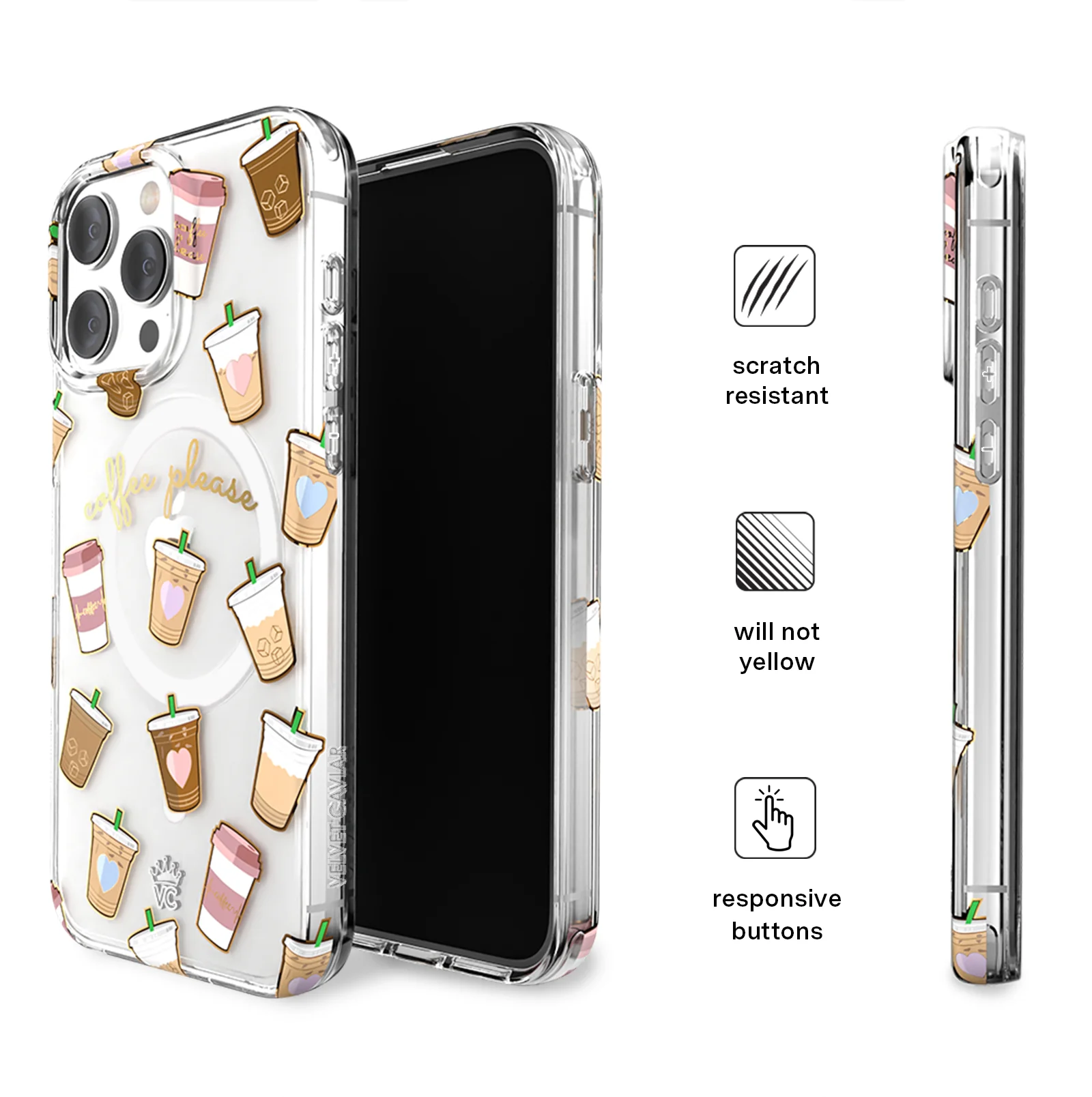 Coffee First iPhone Case - Image 131