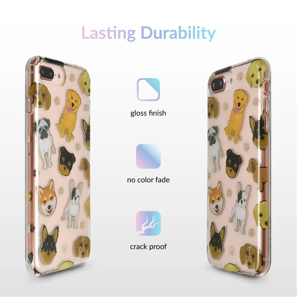 Dog Clear iPhone Case - Image 51