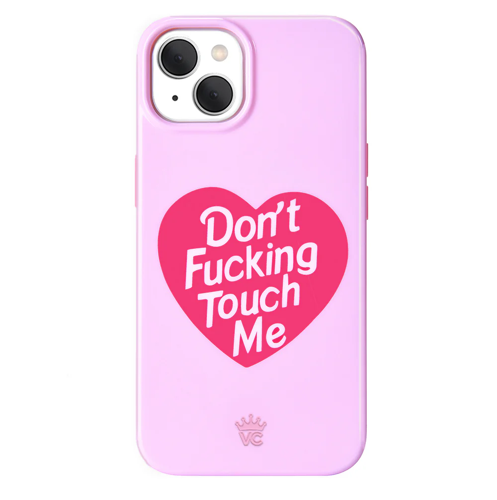 Don't F Touch Me iPhone Case - Image 119