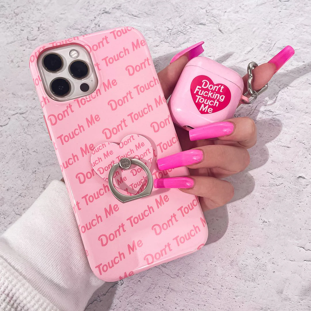 Don't Touch iPhone Case - Image 123
