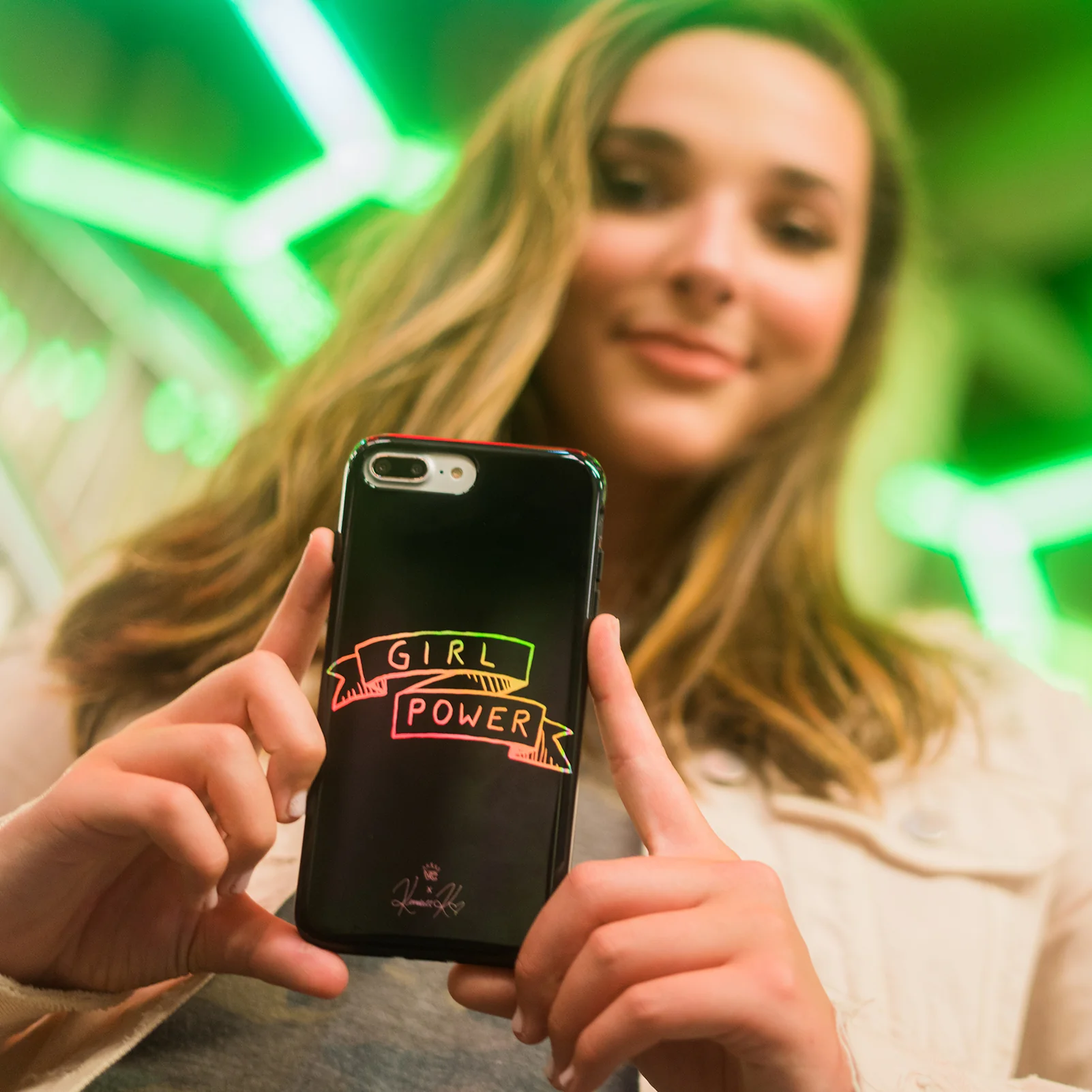 Girl Power iPhone Case by Kendall Vertes - Image 77