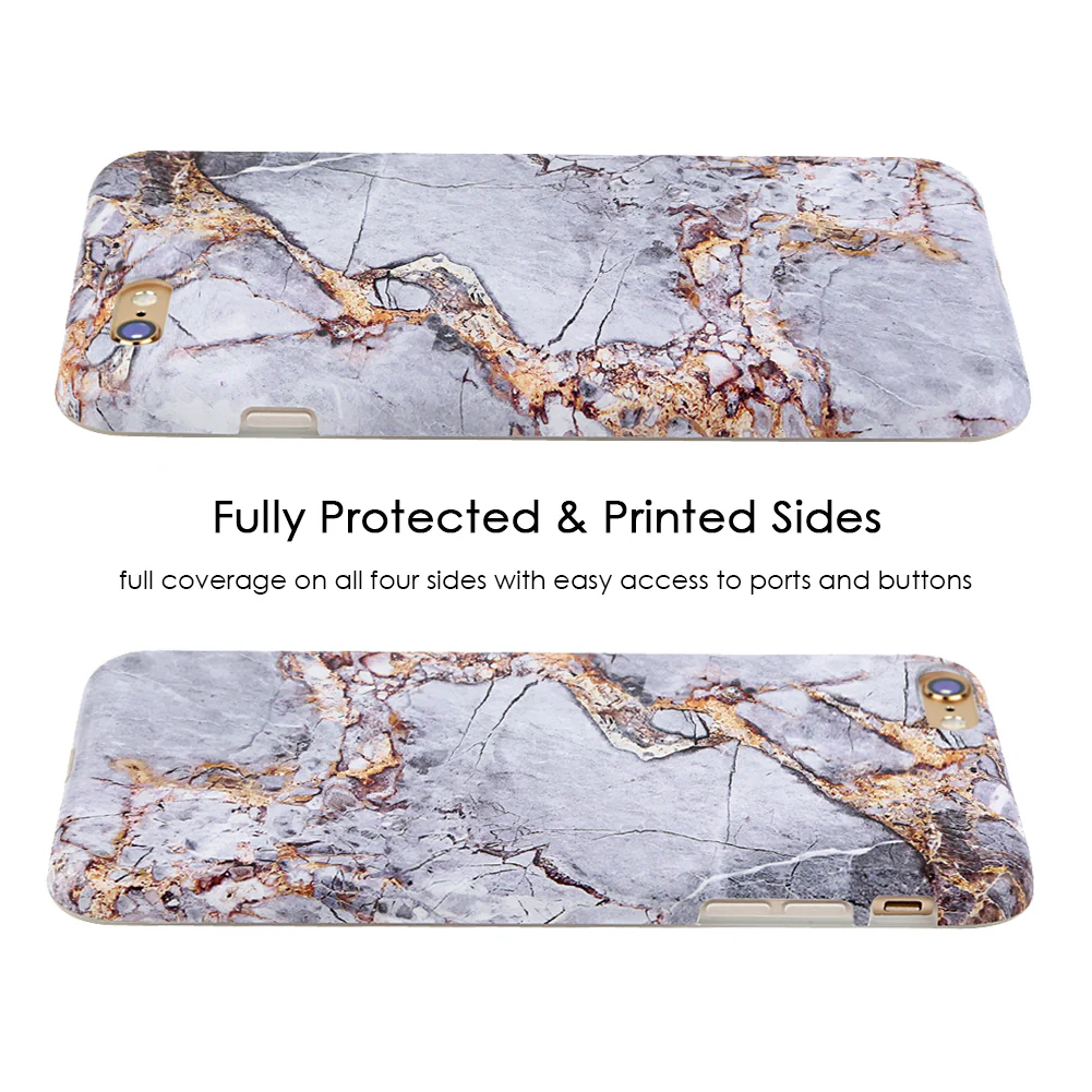 Gray & Gold Marble iPhone Case - Image 30