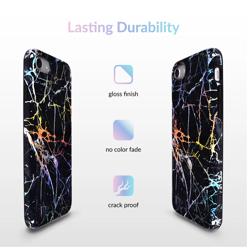Holo Black Marble iPhone Case - Image 13
