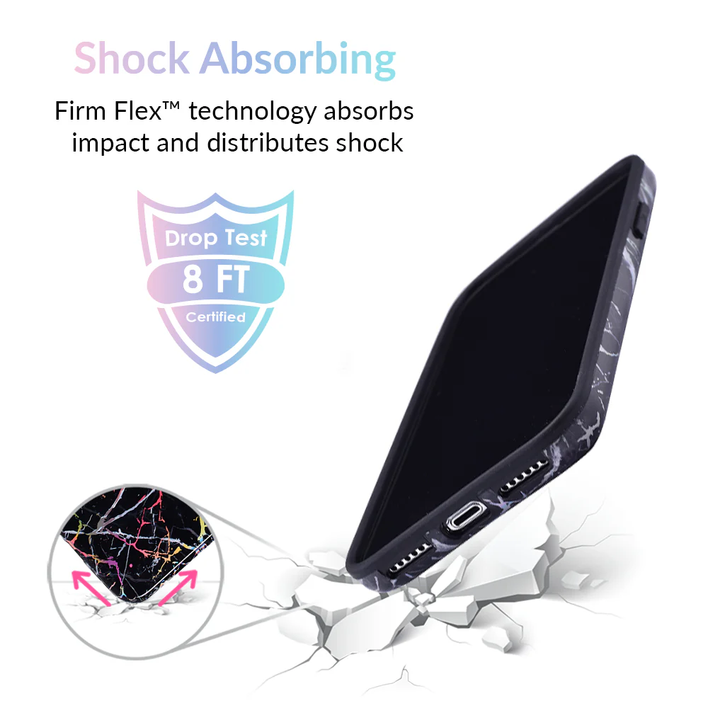Holo Black Marble iPhone Case - Image 44