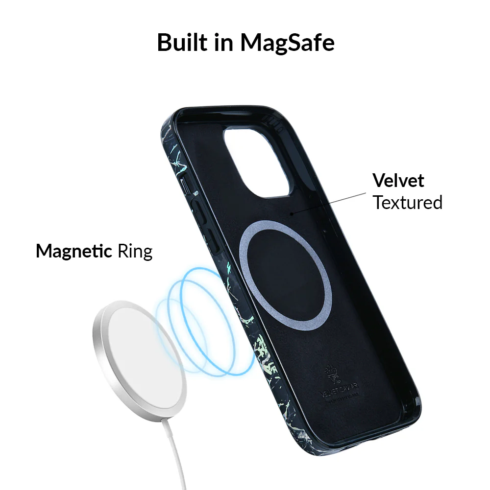 Holo Black Marble iPhone Case - Image 85