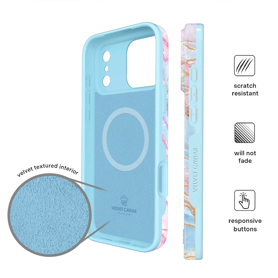 Holo Moonstone Marble iPhone Case - Image 182