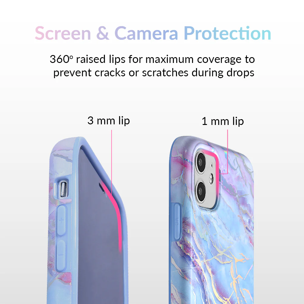 Holo Moonstone Marble iPhone Case - Image 53