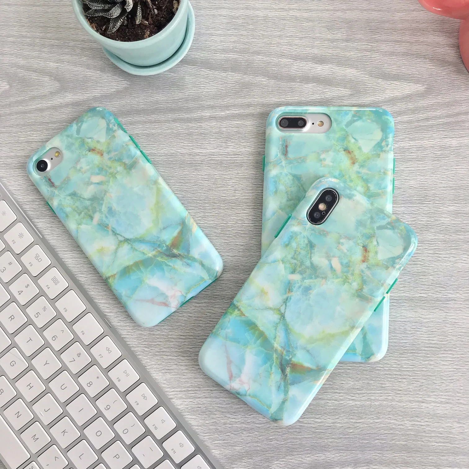 Jade Marble iPhone Case - Image 41