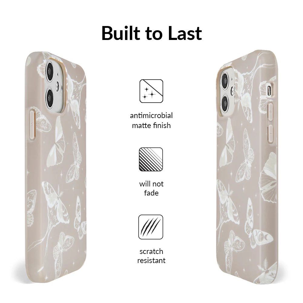 Moonlight Moths iPhone Case - Image 77