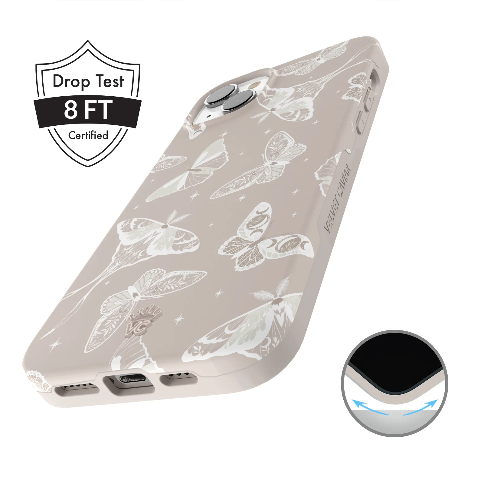 Moonlight Moths iPhone Case - Image 95
