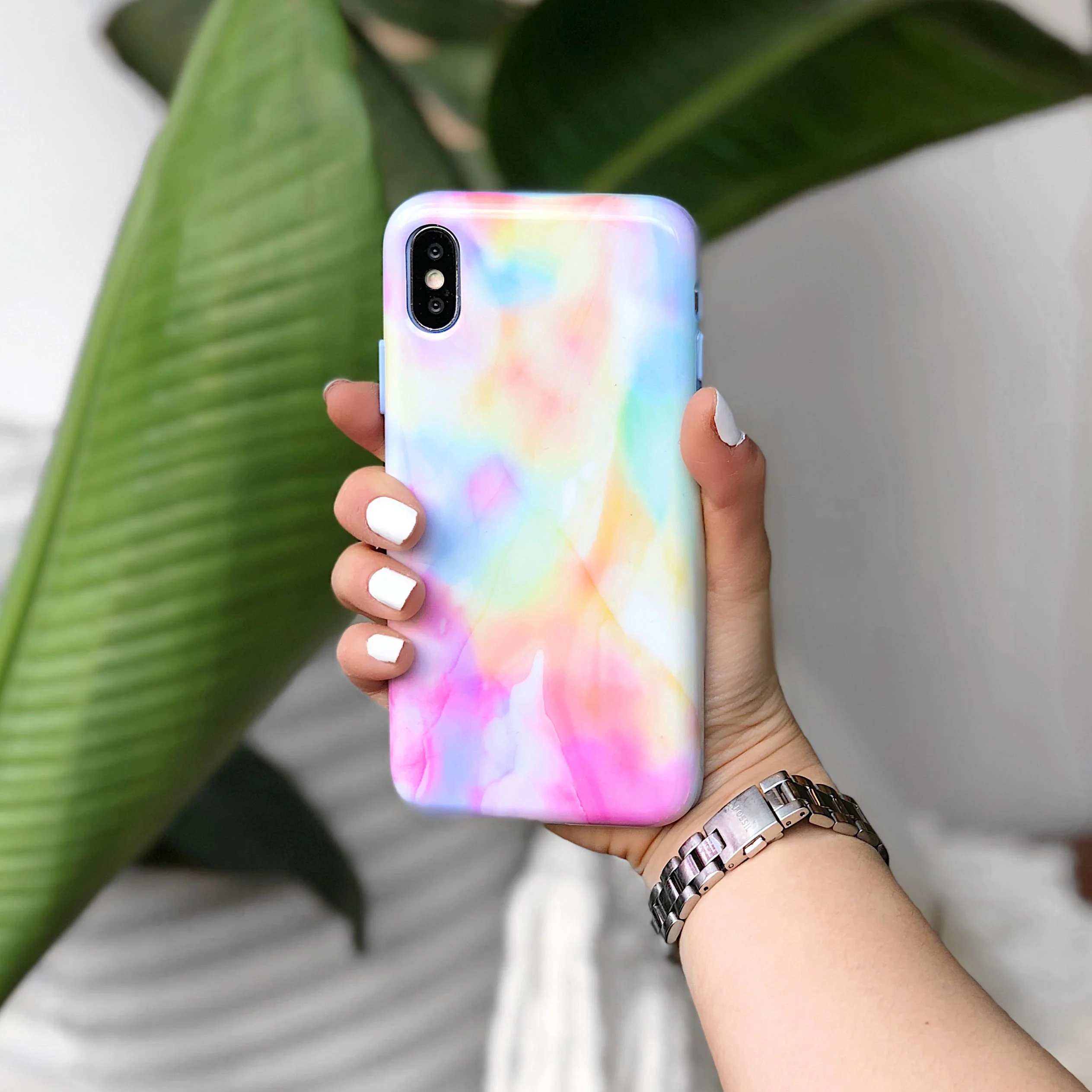 Pastel Tie Dye iPhone Case - Image 44