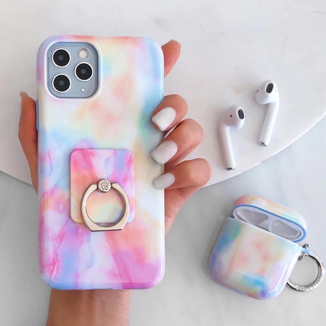 Pastel Tie Dye iPhone Case - Image 78