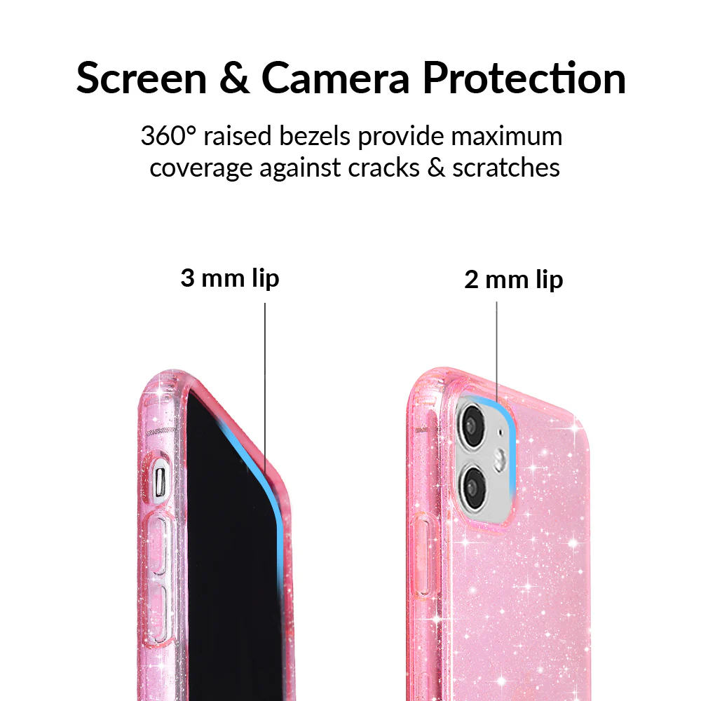 Pink Stardust Glitter iPhone Case - Image 27