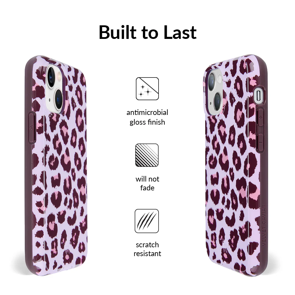 Purrfect Pink Leopard iPhone Case - Image 83