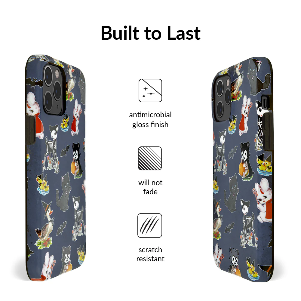 Spooky Baby Animals iPhone Case - Image 83