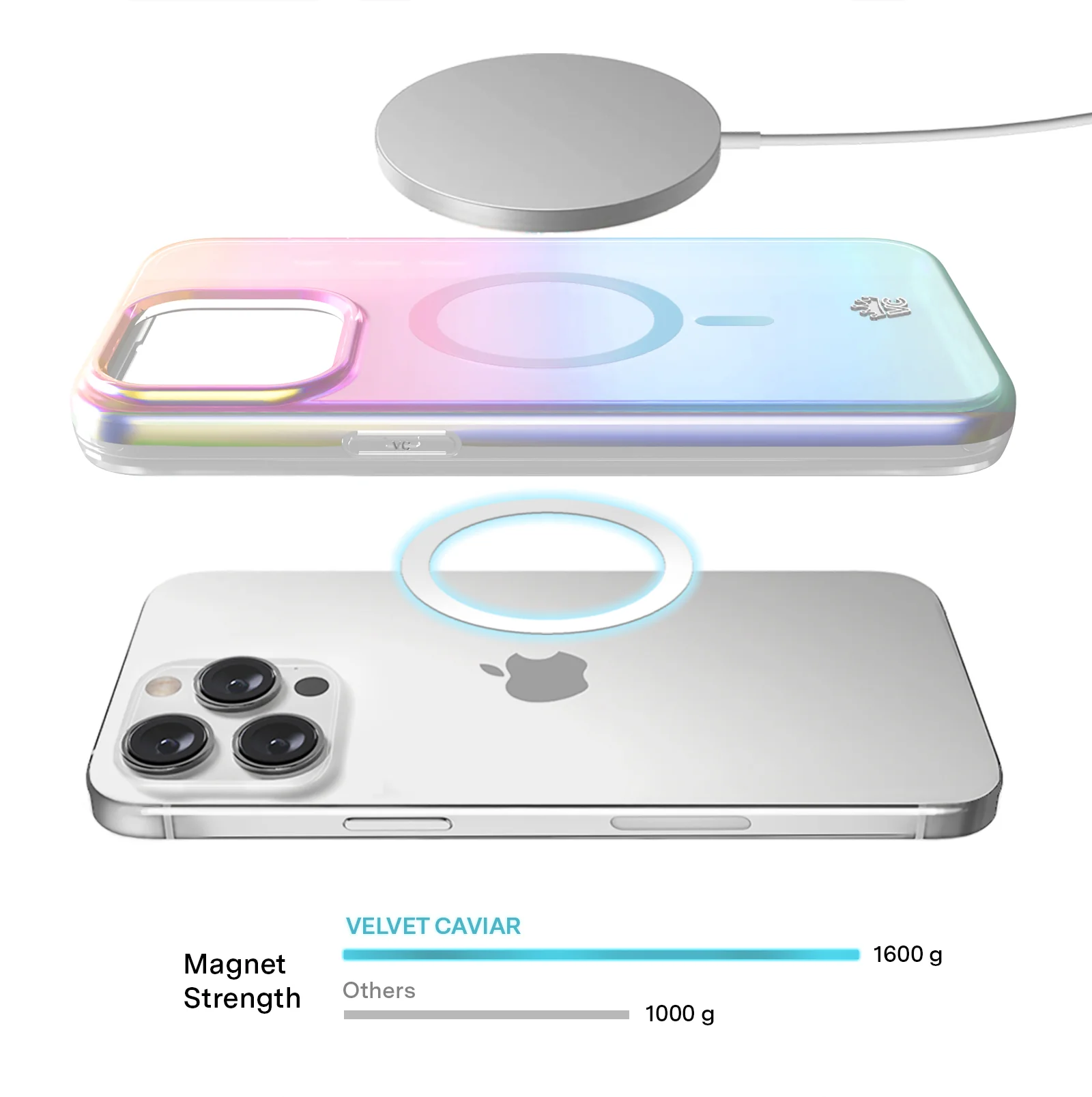White Opal iPhone Case - Image 135