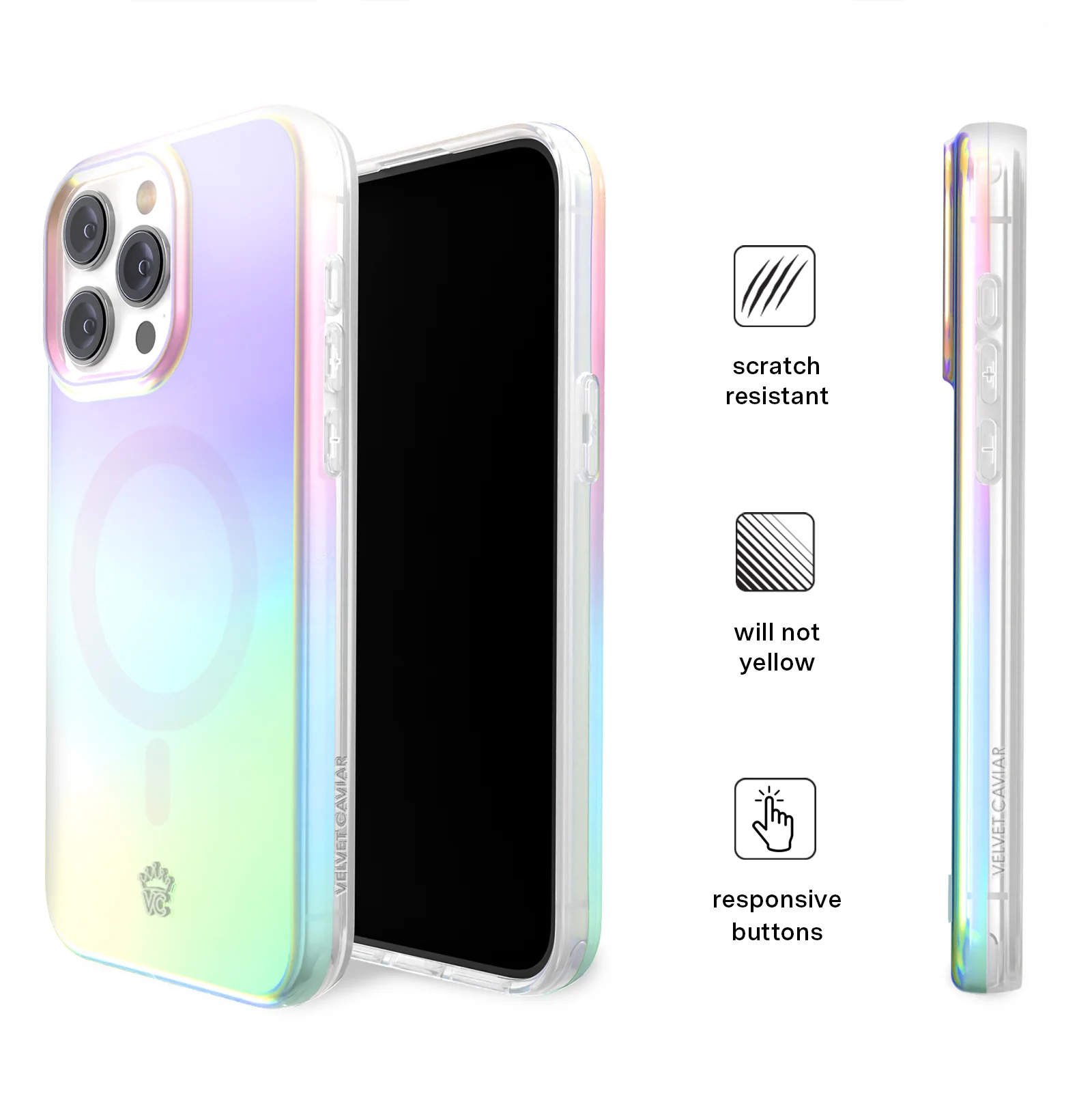 White Opal iPhone Case - Image 147